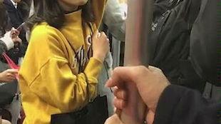 地铁 搞笑 牵手,搞笑牵手，邂逅浪漫瞬间